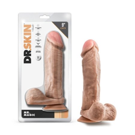 (image for) Dr Skin - Mr Magic - 9" Dildo w/ Balls