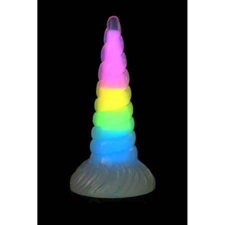 (image for) Uni-Glow Glow-In-Dark Rainbow Silicone