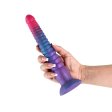 (image for) Colours - Stacked - 9" Dildo - Pink/Blue