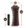 (image for) EnLust Krystal -Vibrating stroker -Brown