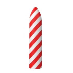 HORNY CHRISTMAS- Santa's Little Helper- Candy Cane Stripe Bullet. Liquid Silicone. Multi=Speed. Rechargeable. HORNY CHRISTMAS- Santa's Little Helper- Candy Cane Stripe Bullet. Liquid Silicone. Multi=Speed. Rechargeable.