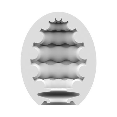 (image for) Masturbator Egg 3er Set (Riffle) Light Green