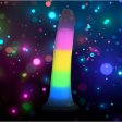 (image for) Lollicock 7" GID Rainbow Silicone Dildo*