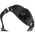 (image for) Leather Locking Open Mouth Feeder Gag