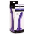 (image for) G-Tastic 7" Metallic Silicone Dildo -Pur