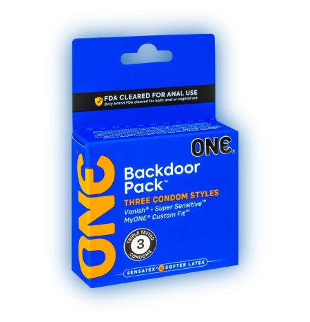 (image for) ONE Backdoor Condoms - 3pk
