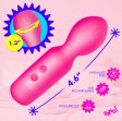 (image for) Vibrating Silicone Mini Wand - Pink