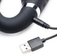 (image for) 10X Mighty Rider Vibrating Strapless Strap-on - Black