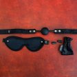 (image for) SEI MIO - Sensory Surrender - Blindfold, Gag and Earplug Kit