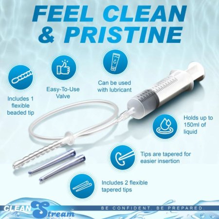 (image for) Enema Syringe With Attachments