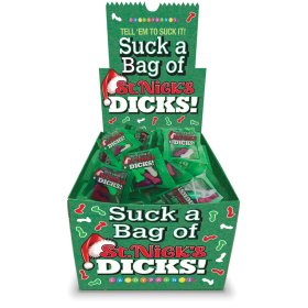 Suck a Bag of St Nick's Dicks 100pc Disp Suck a Bag of St Nick's Dicks 100pc Disp