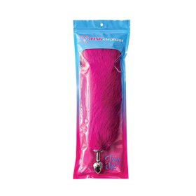 Foxtail Plug - Medium - HOT PINK
