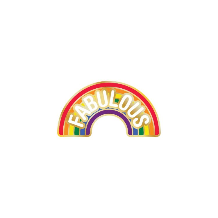 (image for) Enamel Pin: Fabulous