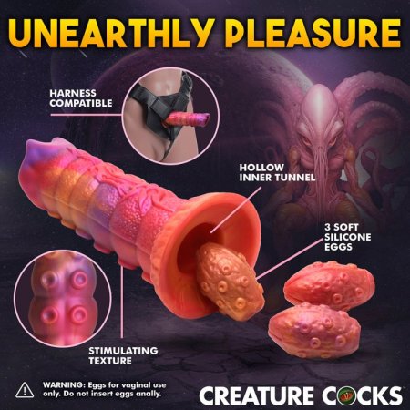 (image for) Nymphoid Ovipositor Silicone Dildo