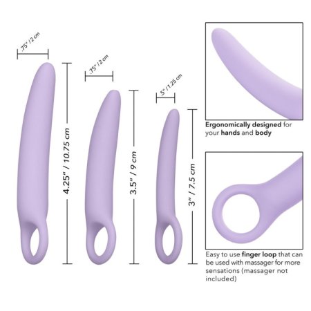 (image for) Dr. Berman® Alena™ Silicone Dilators 3pc