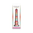 (image for) Colours - Stacked - 9" Dildo - Red/Gold