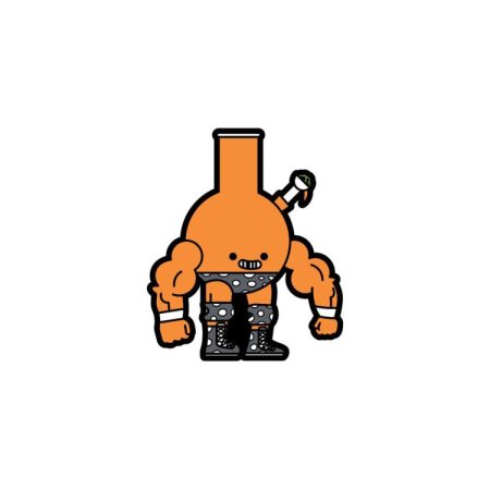 (image for) Enamel Pin: Dusty Bong