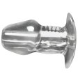 (image for) Dicked Clear Hollow Anal Plug - X-Large