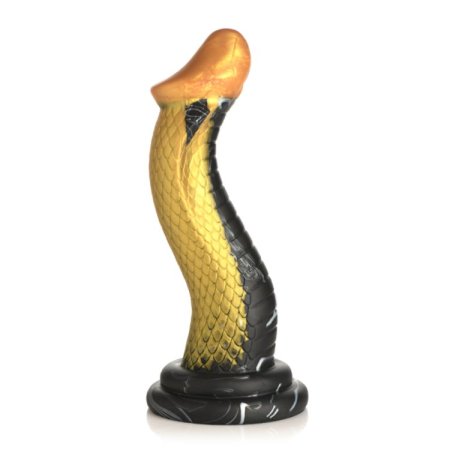 (image for) Golden Mamba Snake Silicone Dildo