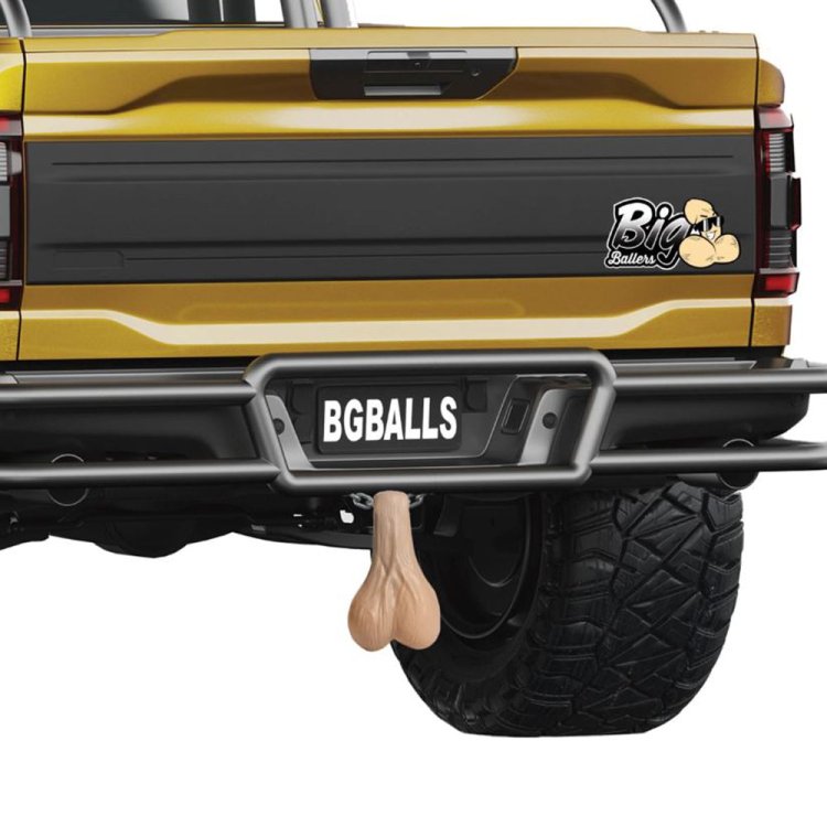 (image for) X-LARGE Truck Nuts - Light