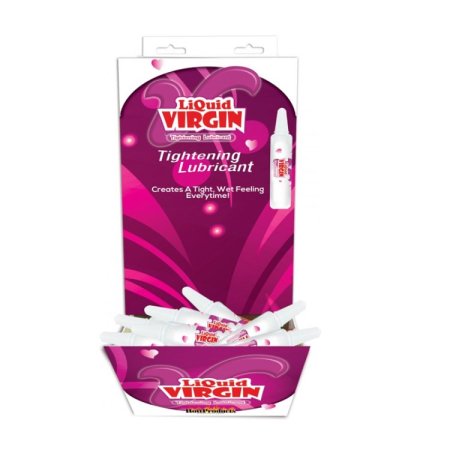 (image for) LIQUID VIRGIN- TIGHTENING GEL- 2ML TUBES WALL MOUNT (144 PCS DISPLAY)