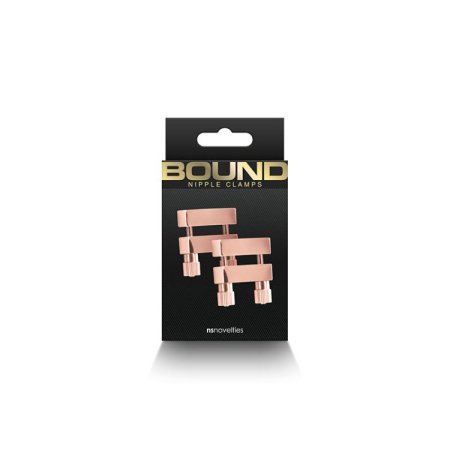 (image for) Bound Nipple Clamps - V1 - Rose Gold