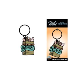 Eat A Bag Of Dicks Keychain Eat A Bag Of Dicks Keychain