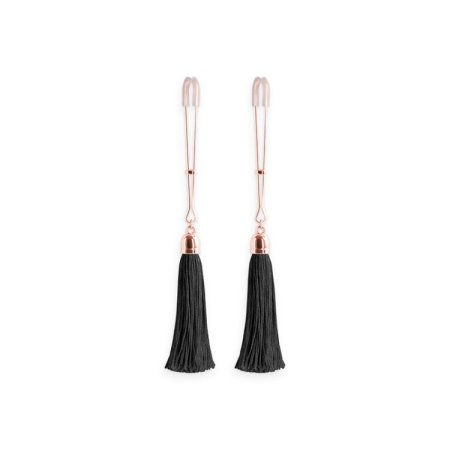(image for) Bound Nipple Clamps - T1 - Black Tassel