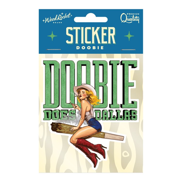 (image for) Doobie Does Dallas Sticker