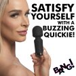 (image for) 10X Mini Silicone Wand - Black