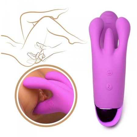 (image for) Triple Rabbit Vibrator - Purple *