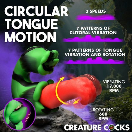 (image for) Tongue Lasher Silicone Vibrator