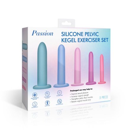 (image for) Silicone Pelvic Kegel Exerciser Set