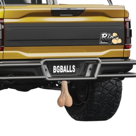 (image for) X-LARGE Truck Nuts - Light