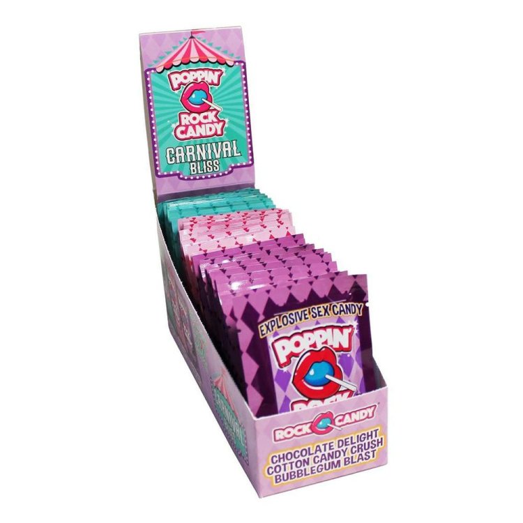(image for) Popping Rock Display 36pk - Carnival Bliss