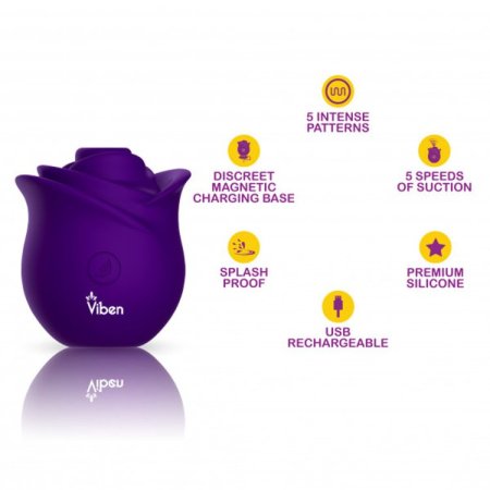(image for) Zen Rose - Violet - Handheld Rose