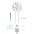 (image for) Shower Head with Silicone Enema Nozzle