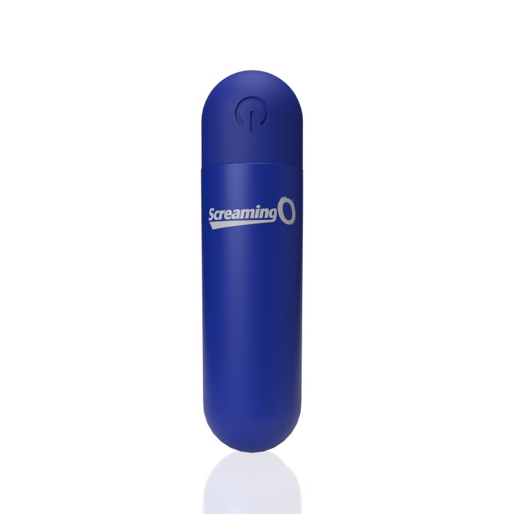 (image for) Screaming O Soft Touch Rechargeable Bullets - Blue