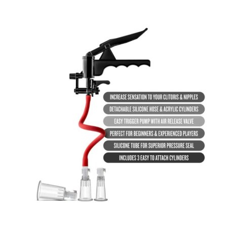 (image for) Temptasia - Clitoris and Nipple Pleasure and Enhancement Pump System