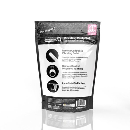 (image for) My Secret Screaming O 4T Panty Vibe - Black