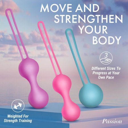 (image for) Silicone Weighted Kegel Ball Set