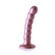 (image for) Ouch! Beaded G-Spot Dildo 5'' - Rose