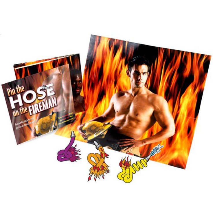 (image for) Pin the Hose on the Fireman