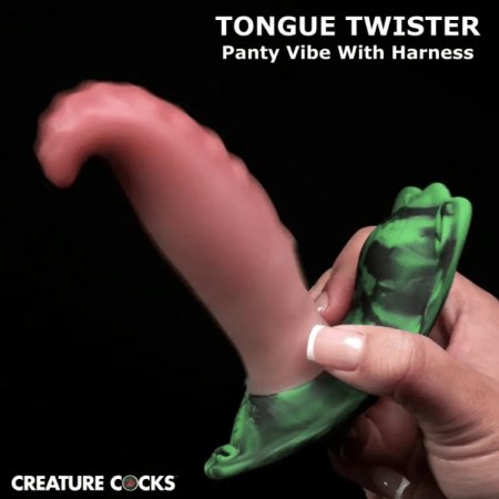 (image for) Tongue Twister Panty Vibe w/ Harness