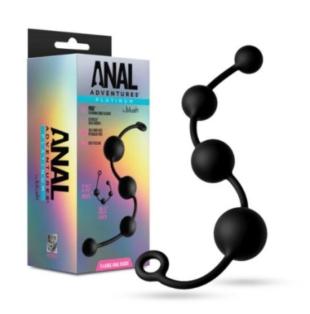 (image for) Anal Adventures Platinum X-Large Anal Beads