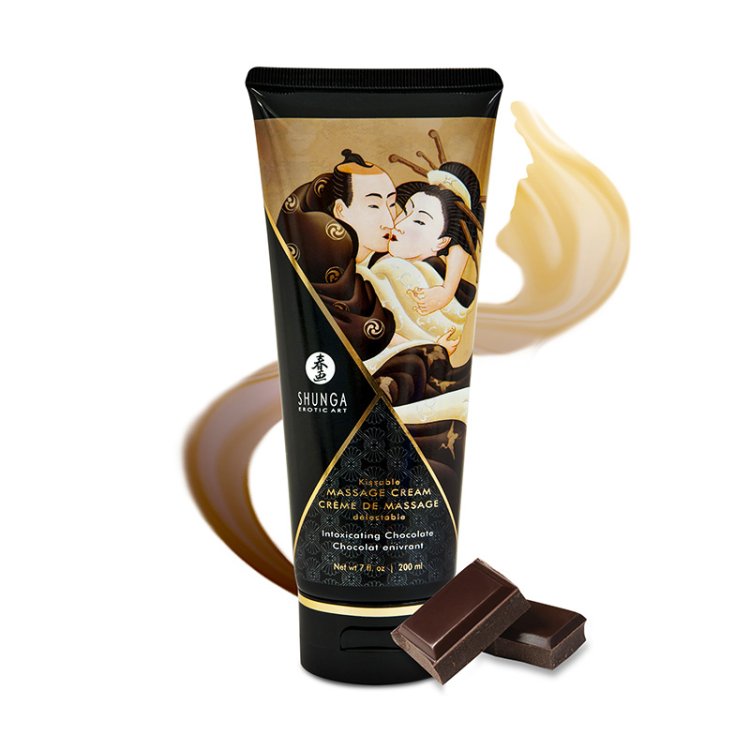 (image for) TESTER - Kissable Massage Creams 200 ml/ 7 fl.oz - Intoxicating Chocolate
