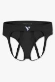 (image for) Womens Large - JockVStrap Sheer Briefs - Black