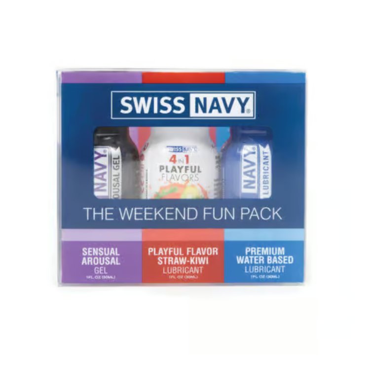 (image for) Swiss Navy Weekend Fun Pack 3x1oz