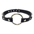 (image for) Leather O-Ring Gag - Black