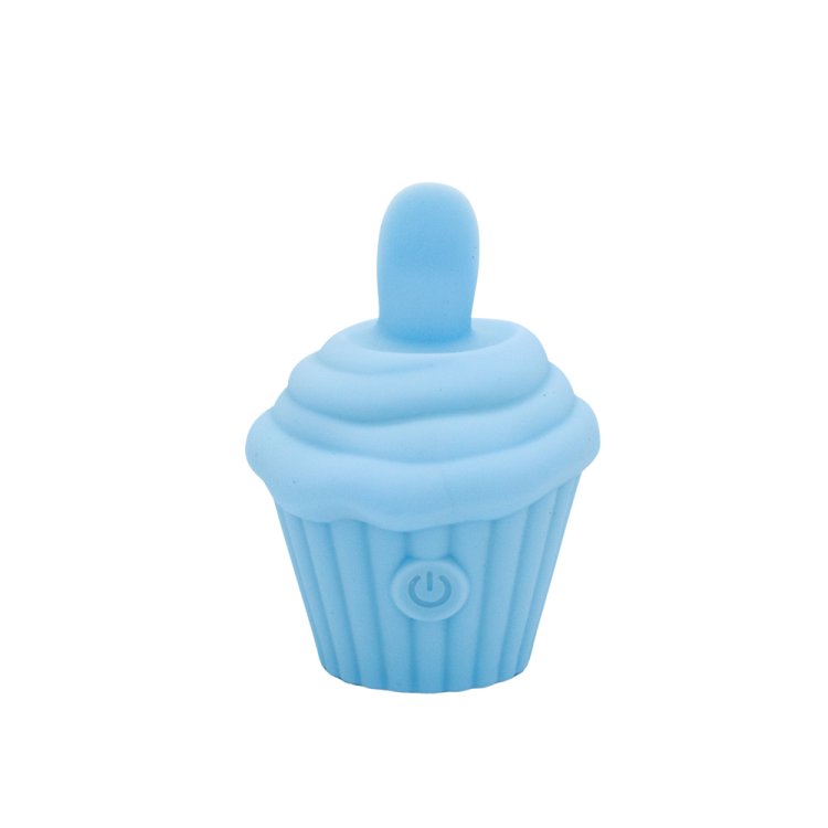 (image for) Cake Eater Clit Flicker Stimulator -Blue